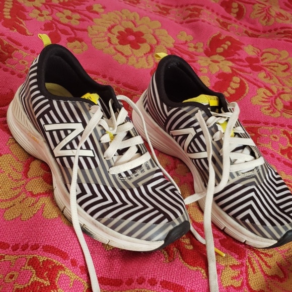 new balance striped shoes